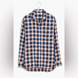 Flannel Sunday Shirt in Delgany Plaid (Good condition/ worn a few times) NB548